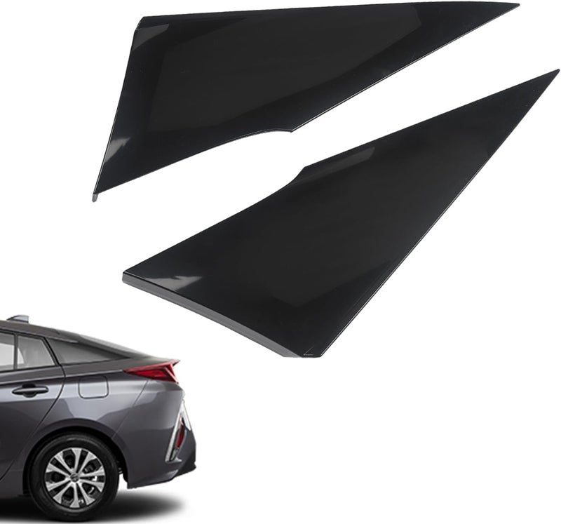 ZONFANT 2 Pcs Left and Right Rear Quarter Molding Cover Compatible with Toyota Vehicle 2016-2021 Prius, Replace#62505-47012 62506-47012 - Image 1